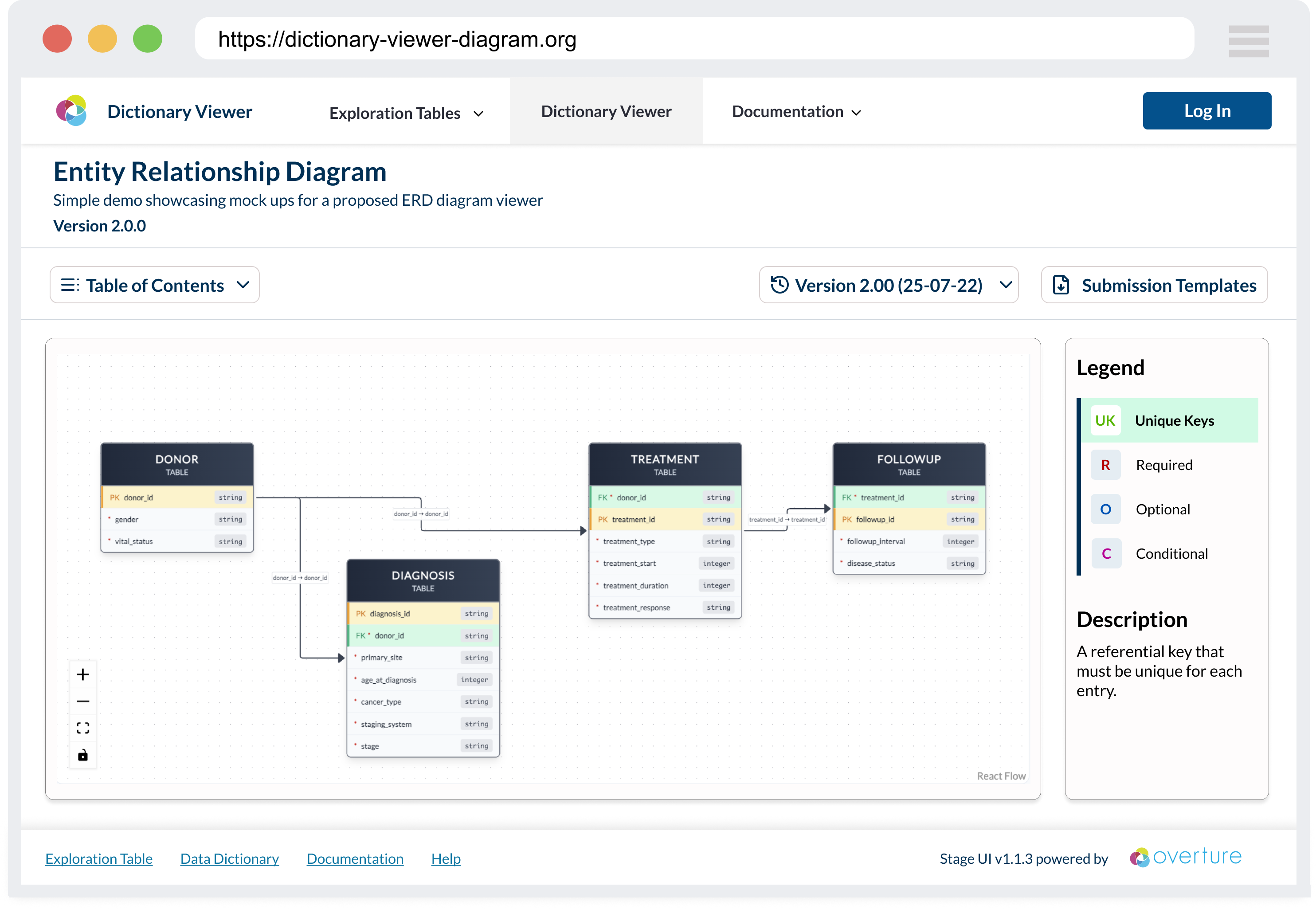 Entity Relationship View